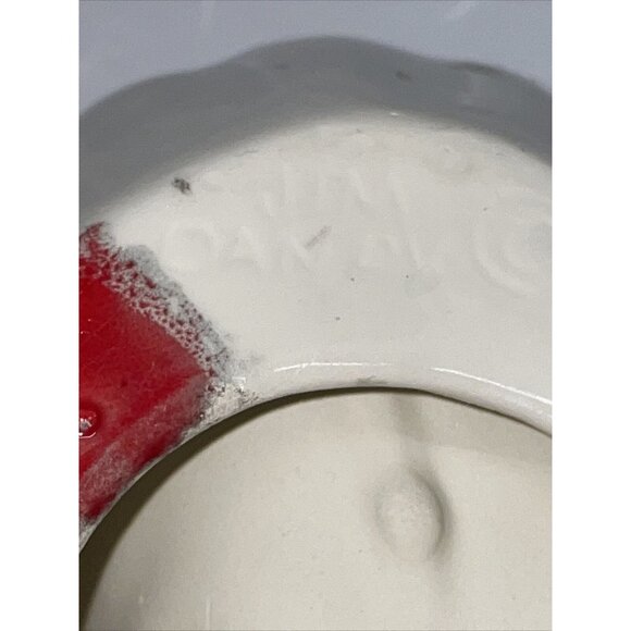 Vintage Ceramic Lobster Dish Signed Jim Dandy 1977 Excellent Condition Red - Picture 8 of 15